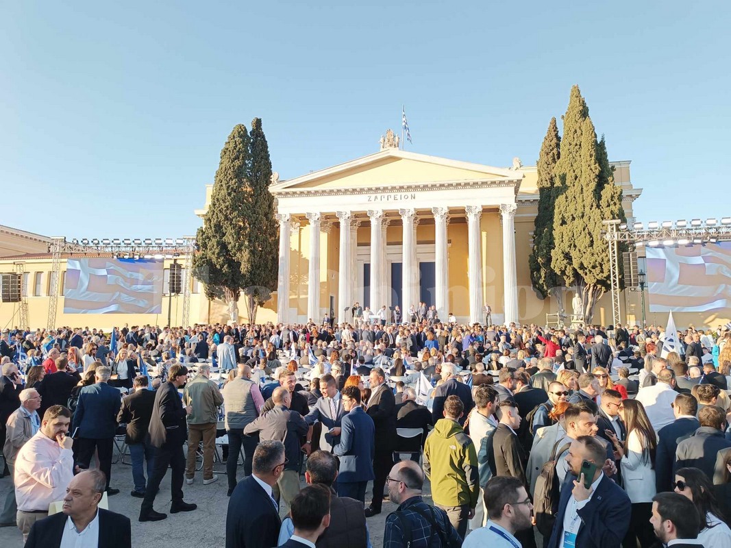 Συνέδριο ΝΔ: Με φόντο το Ζάππειο η έναρξη της προεκλογικής εκστρατείας (ΦΩΤΟ+VIDEO)