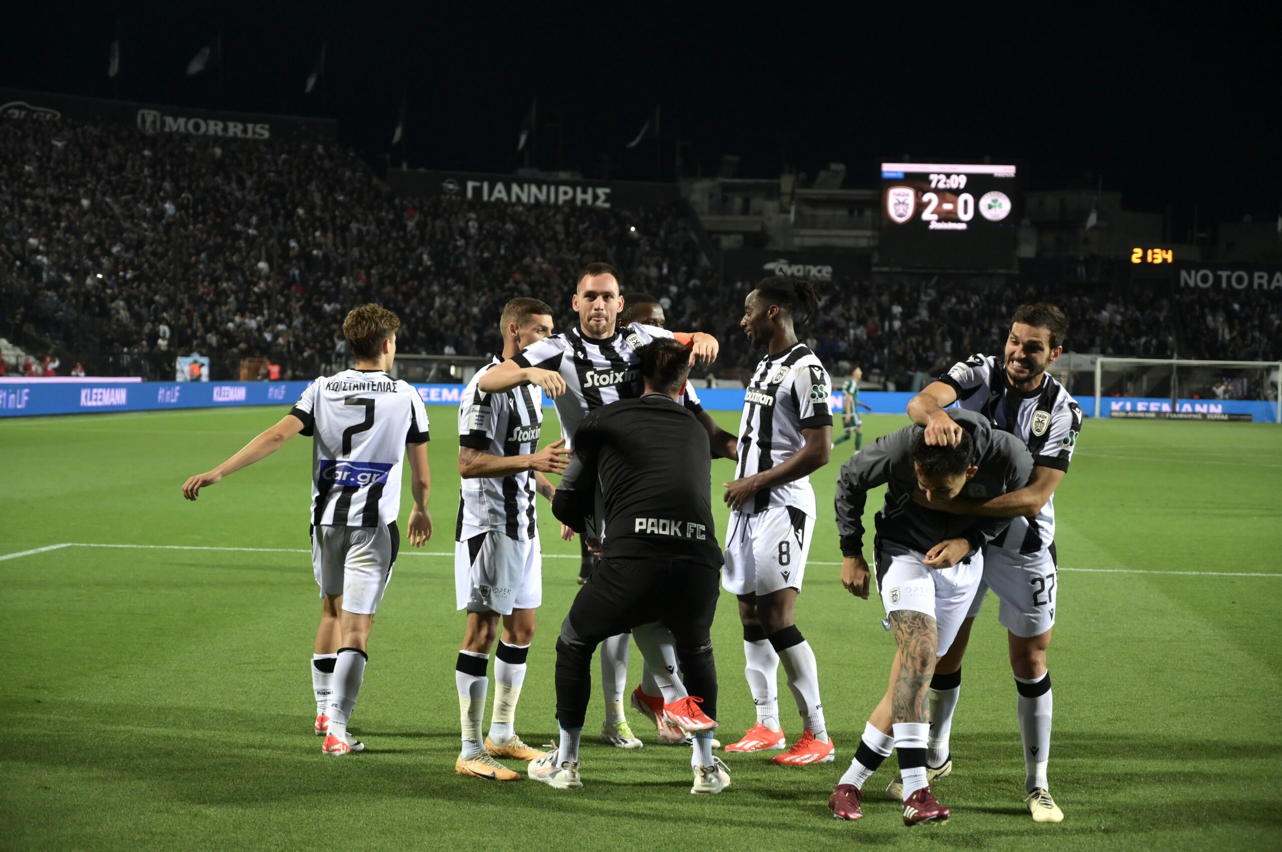 Super League: Πρώτος ο ΠΑΟΚ – Πρωταθλητής αν νικήσει στο «Κλεάνθης Βικελίδης»