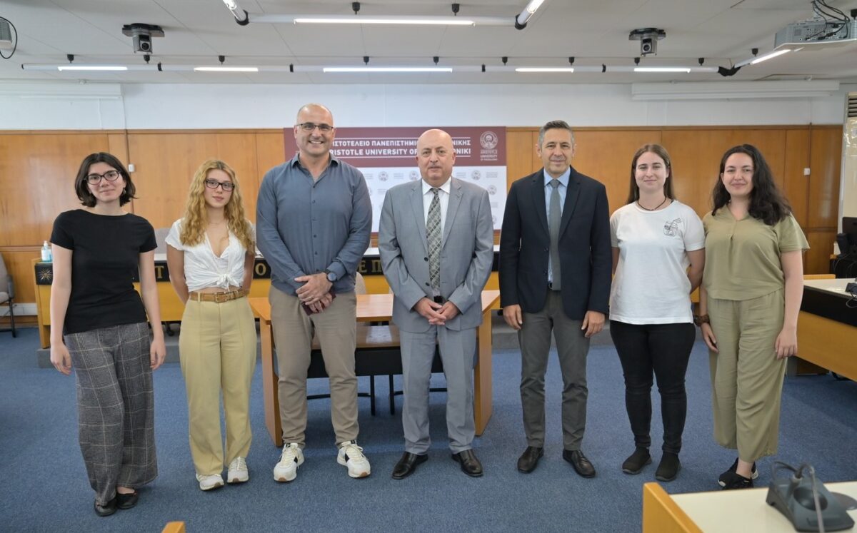 Συνάντηση του Πρύτανη του ΑΠΘ με τη φοιτητική ομάδα iGEM Thessaloniki – Παρουσίαση ενός νέου φιλόδοξου πρότζεκτ