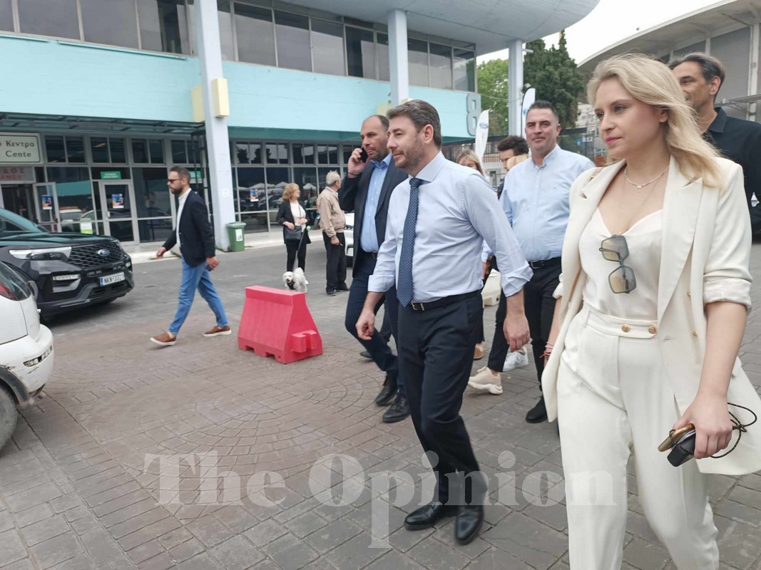 «Εντός έδρας» ο Ανδρουλάκης στη ΔΕΘ (ΦΩΤΟ+VIDEO)