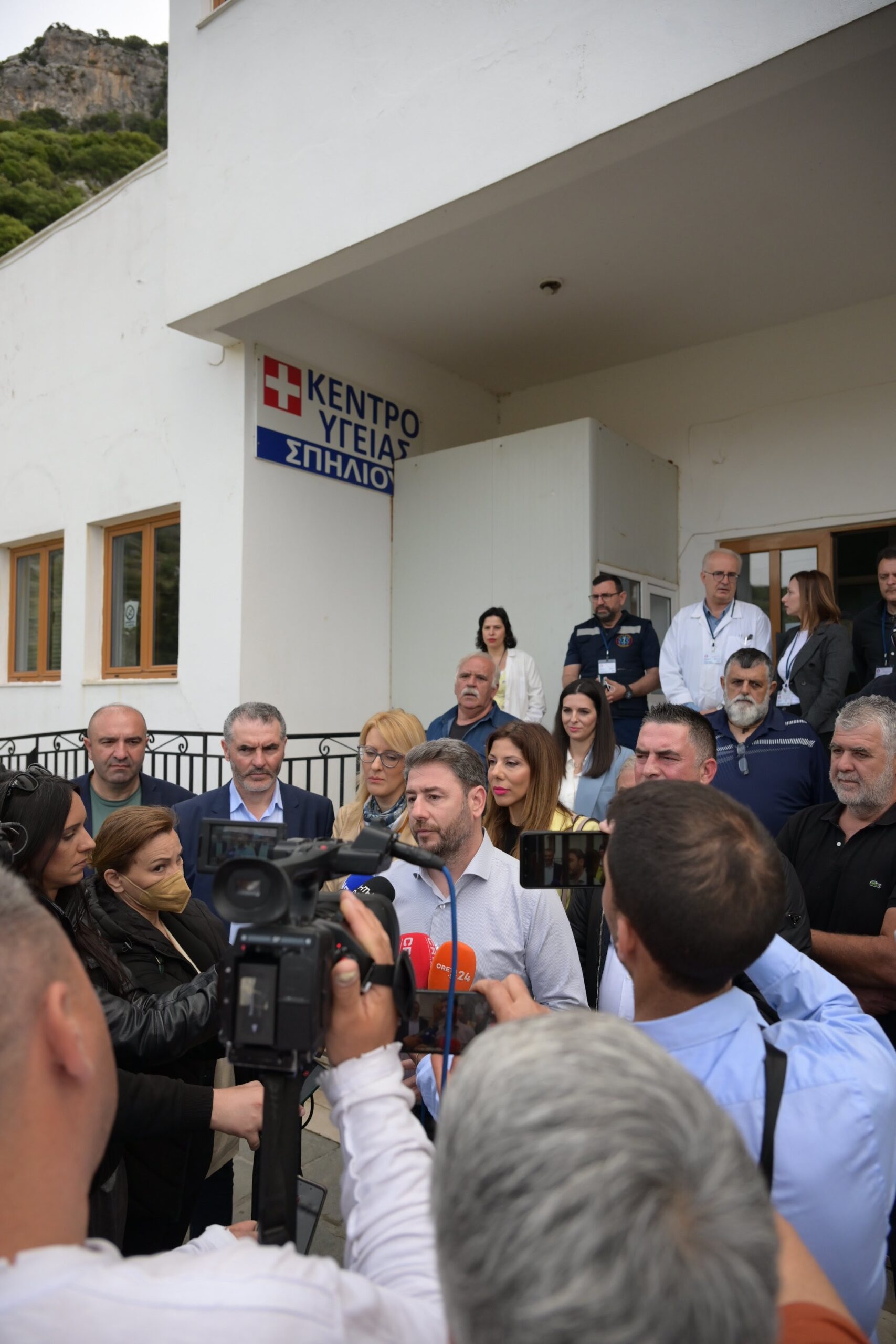 Νίκος Ανδρουλάκης: «Η κατάσταση στο ΕΣΥ είναι εκτός ελέγχου» (ΦΩΤΟ)