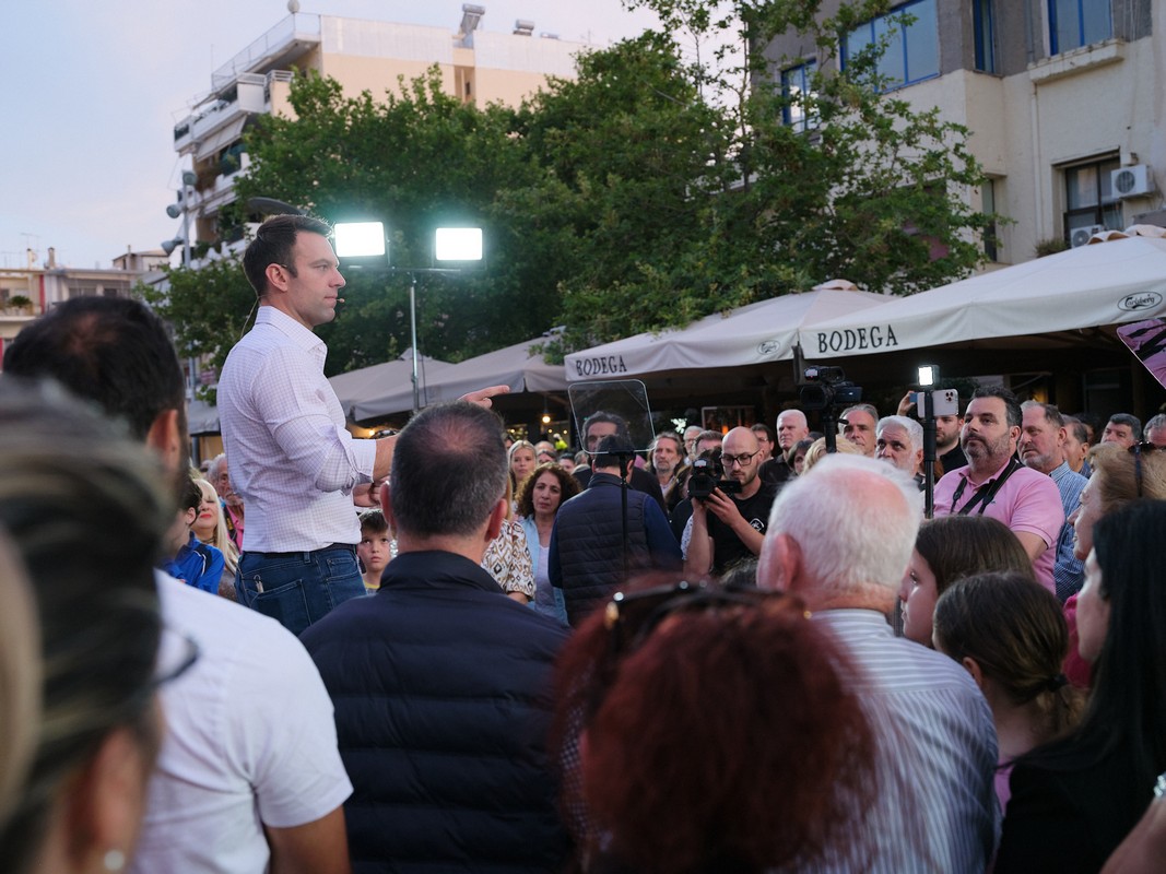 Κασσελάκης: «Σας ζητάω όχι μόνο να αποδυναμώσετε τη ΝΔ, αλλά να δυναμώσετε αποφασιστικά τον ΣΥΡΙΖΑ»