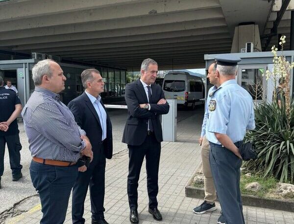 Στους συνοριακούς σταθμούς Προμαχώνα και Ευζώνων ο Στάθης Κωνσταντινίδης (ΦΩΤΟ)