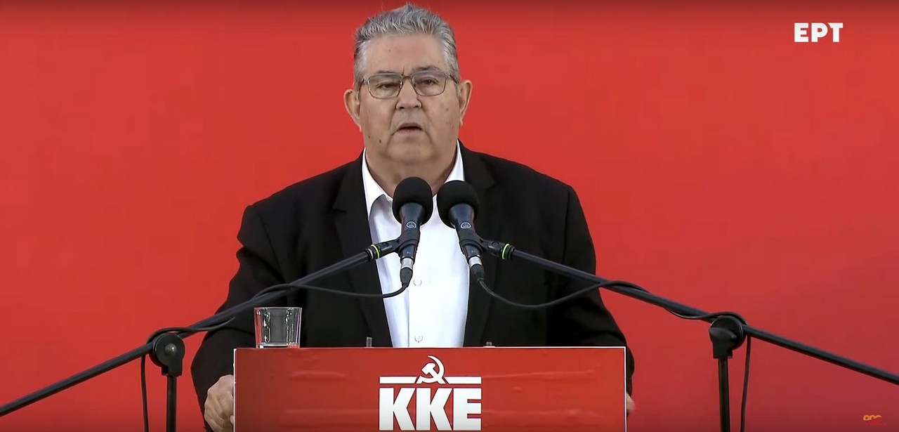 Κουτσούμπας από Θεσσαλονίκη: Το «ως εδώ» να γίνει «τώρα ΚΚΕ» – Να κάνουμε τη δυσαρέσκεια ψήφο ανατροπής (ΦΩΤΟ-VIDEO)