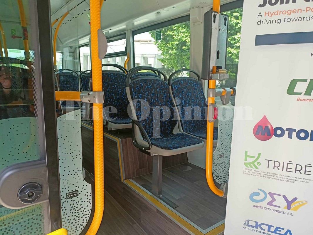 Λεωφορείο υδρογόνου για πρώτη φορά στη Θεσσαλονίκη (ΦΩΤΟ)