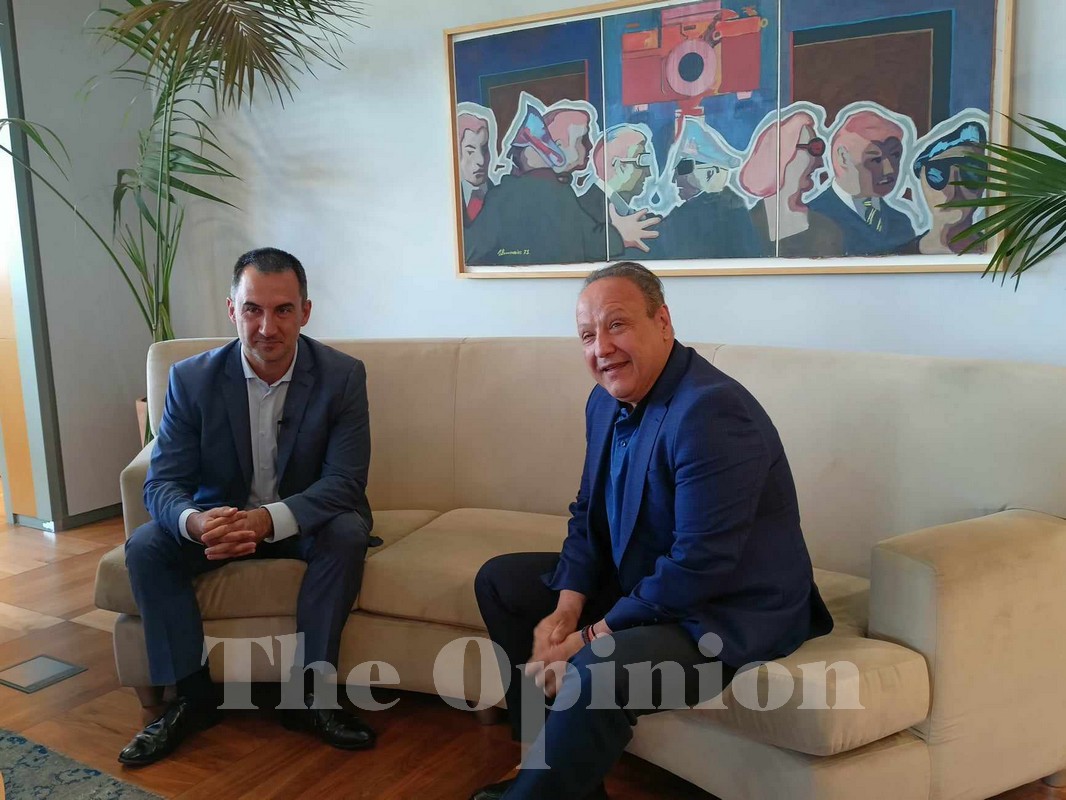 Χαρίτσης σε Αγγελούδη: «Στηρίζουμε κάθε δράση που βοηθάει τη Θεσσαλονίκη να πάει μπροστά» (ΦΩΤΟ-VIDEO)