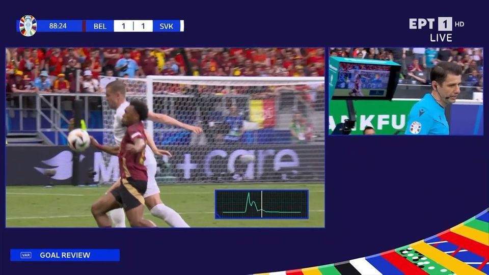 Πως ένα… καρδιογράφημα ακύρωσε γκολ στο EURO (VIDEO)