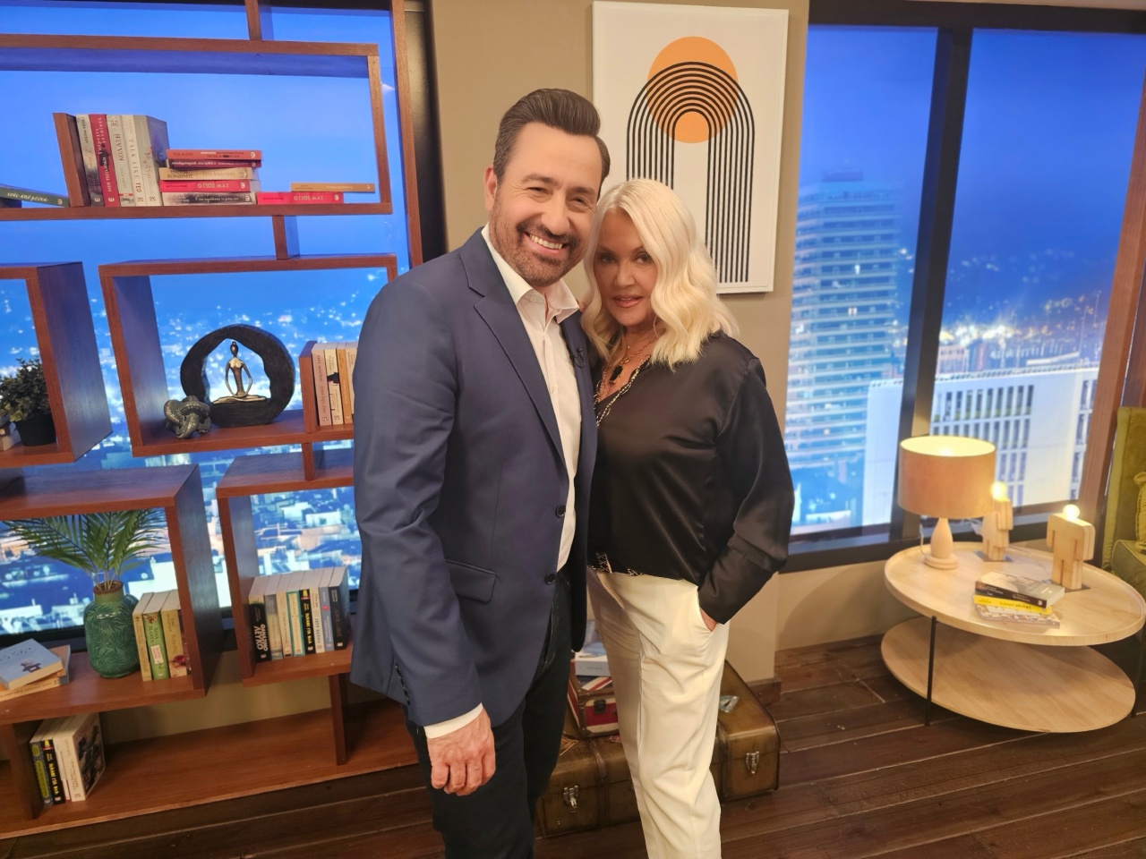 ”After Dark”: Ο Θέμης Γεωργαντάς υποδέχεται τη Ρούλα Κορομηλά
