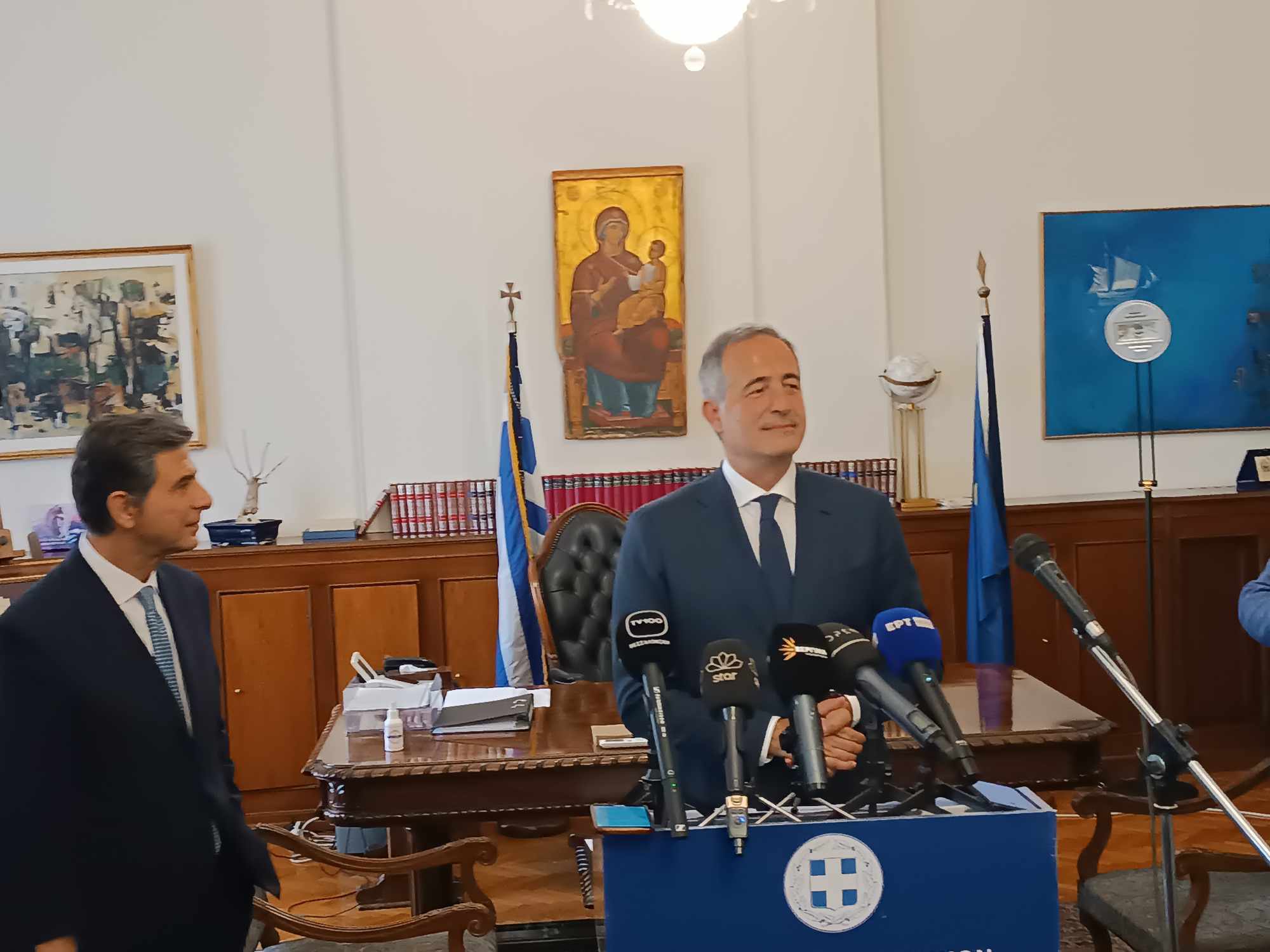 Αλλαγή σκυτάλης στο ΥΜΑΘ – Ανέλαβε καθήκοντα ο Γκιουλέκας
