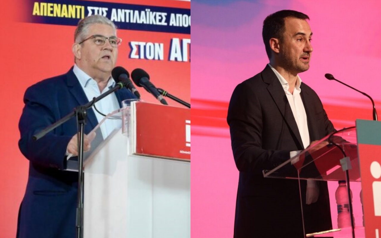 Ο Δ. Κουτσούμπας στην Αγίας Σοφίας, ο Αλ. Χαρίτσης στη Ναυαρίνου