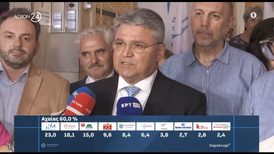 Νατσιός: «Θα υπερασπιζόμαστε τα δίκαια του ελληνικού λαού και μέσα στην Ευρώπη» (VIDEO)