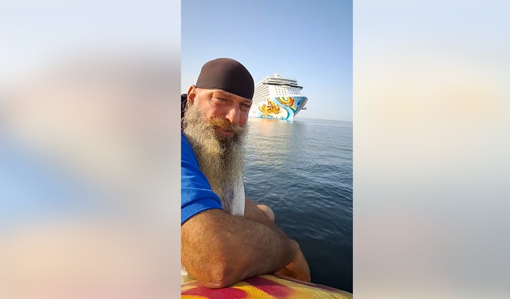 Στη Θεσσαλονίκη το τεράστιο κρουαζιερόπλοιο – Εντυπωσιασμένος ο «Πειρατής» (VIDEO)