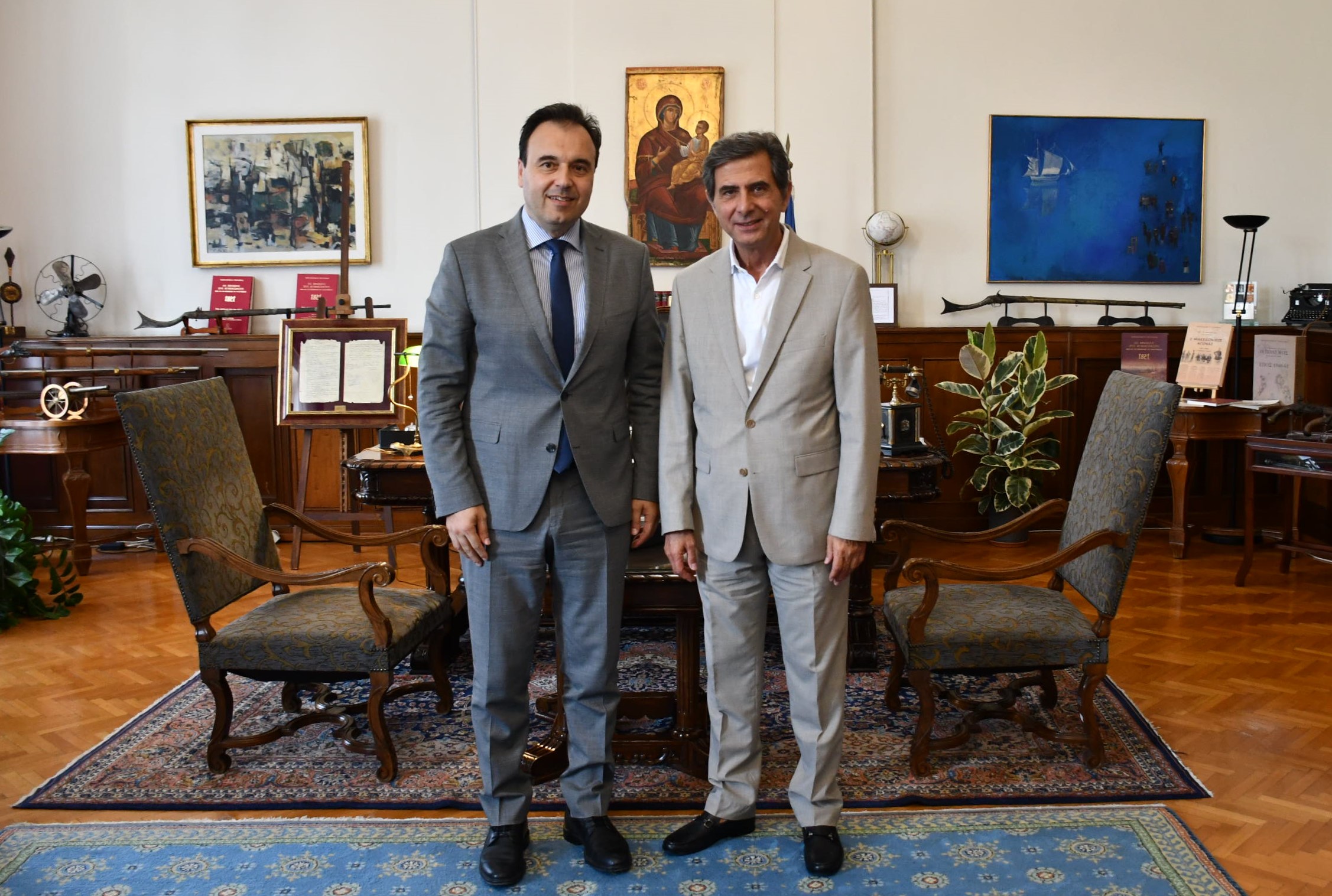 «Έξυπνες λύσεις» για το Fly Over  στη συνάντηση Γκιουλέκα – Παπαστεργίου