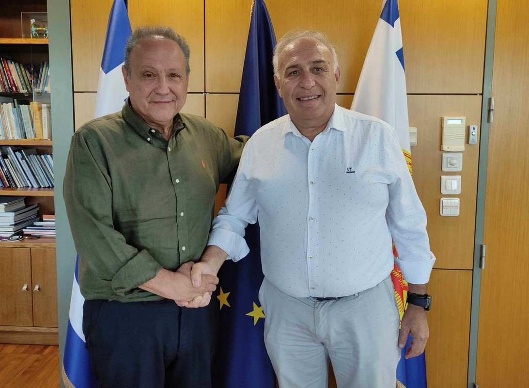 Συνάντηση Αγγελούδη με Καπνοπώλη στο δημαρχείο – Συναντίληψη δήμου και ΒΕΘ για φορτοεκφορτώσεις