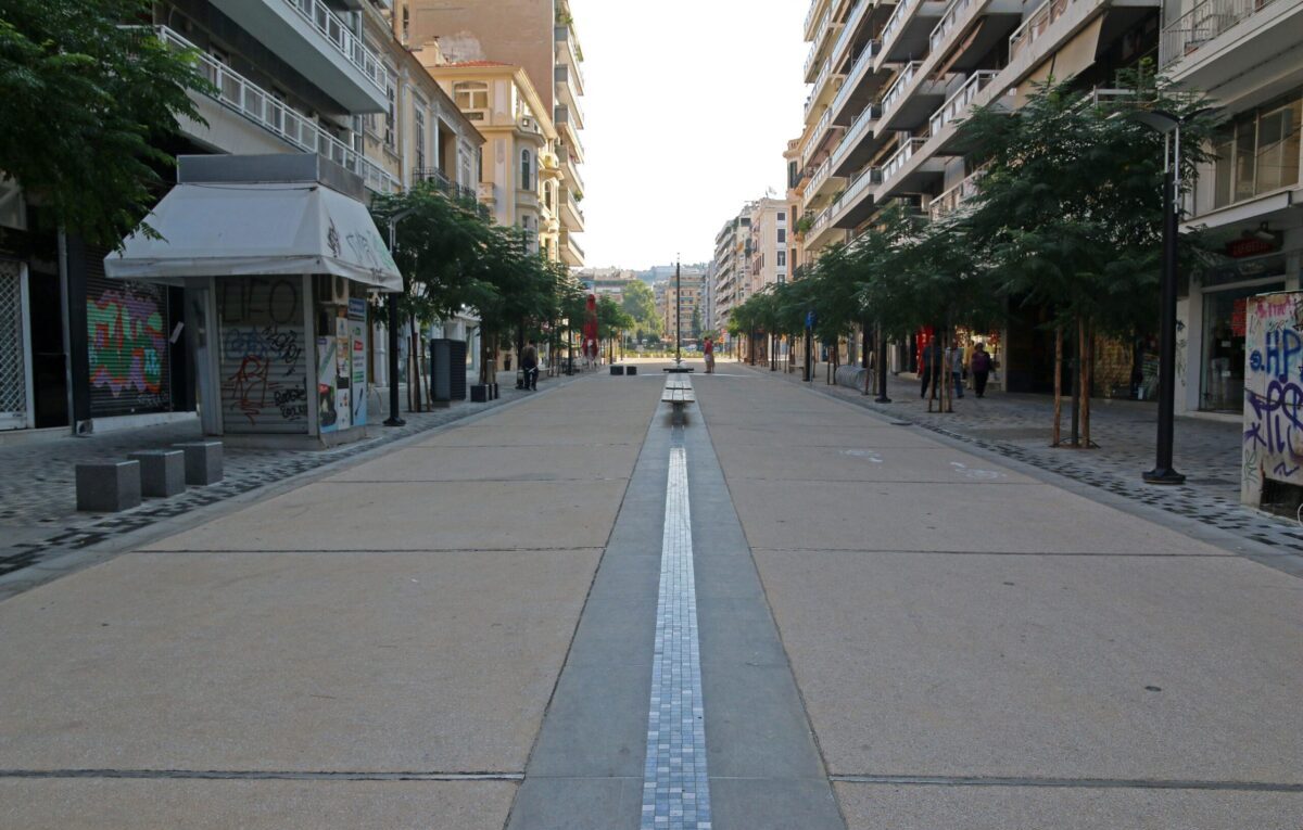 Θεσσαλονίκη: Eπέκταση της πεζοδρόμησης της Αγίας Σοφίας