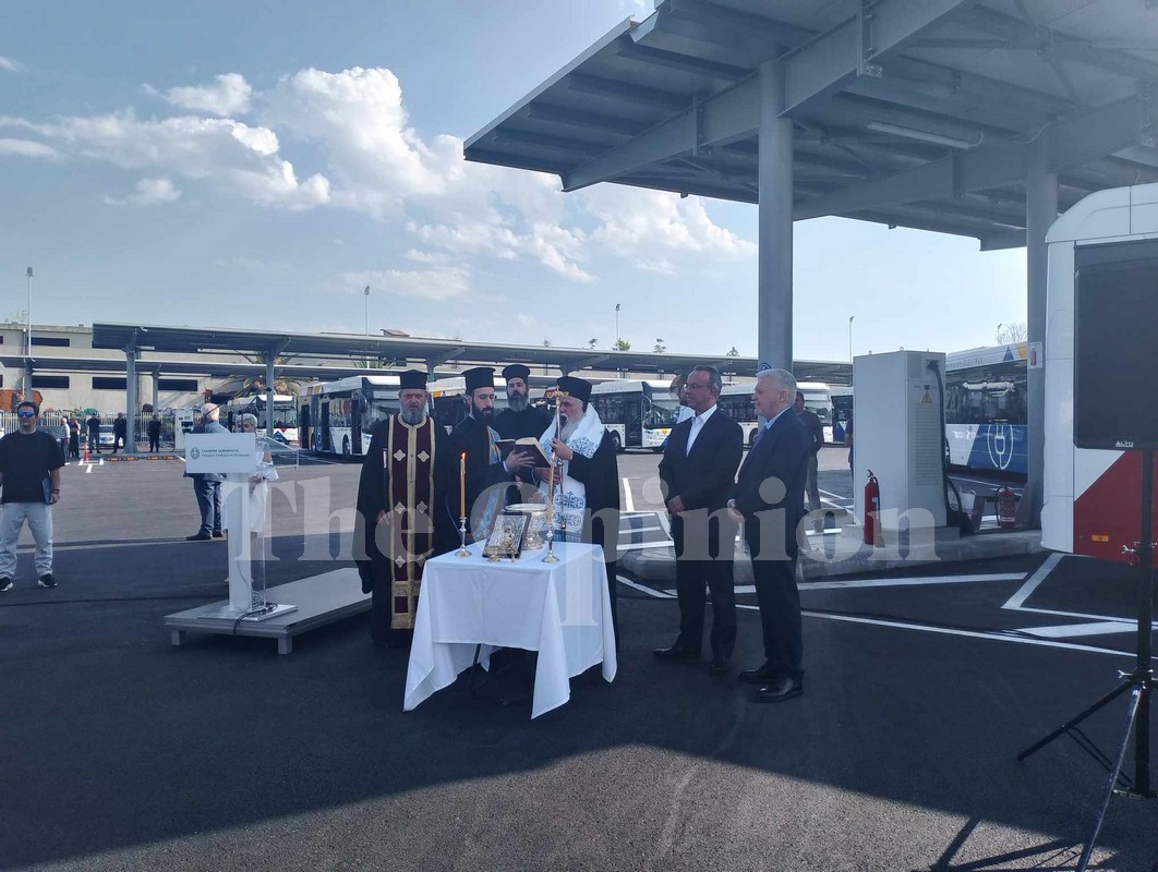 «Ο ΟΑΣΘ αλλάζει σελίδα» – Εγκαινιάστηκε ο Σταθμός Φόρτισης Ηλεκτρικών Λεωφορείων στη Σταυρούπολη (ΦΩΤΟ+VIDEO)