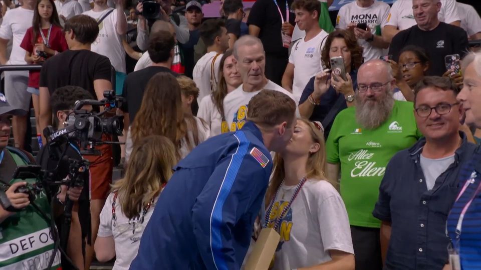 Ολυμπιακοί Αγώνες: Έμαθε το φύλο του μωρού του αφού πήρε μετάλλιο (VIDEO)