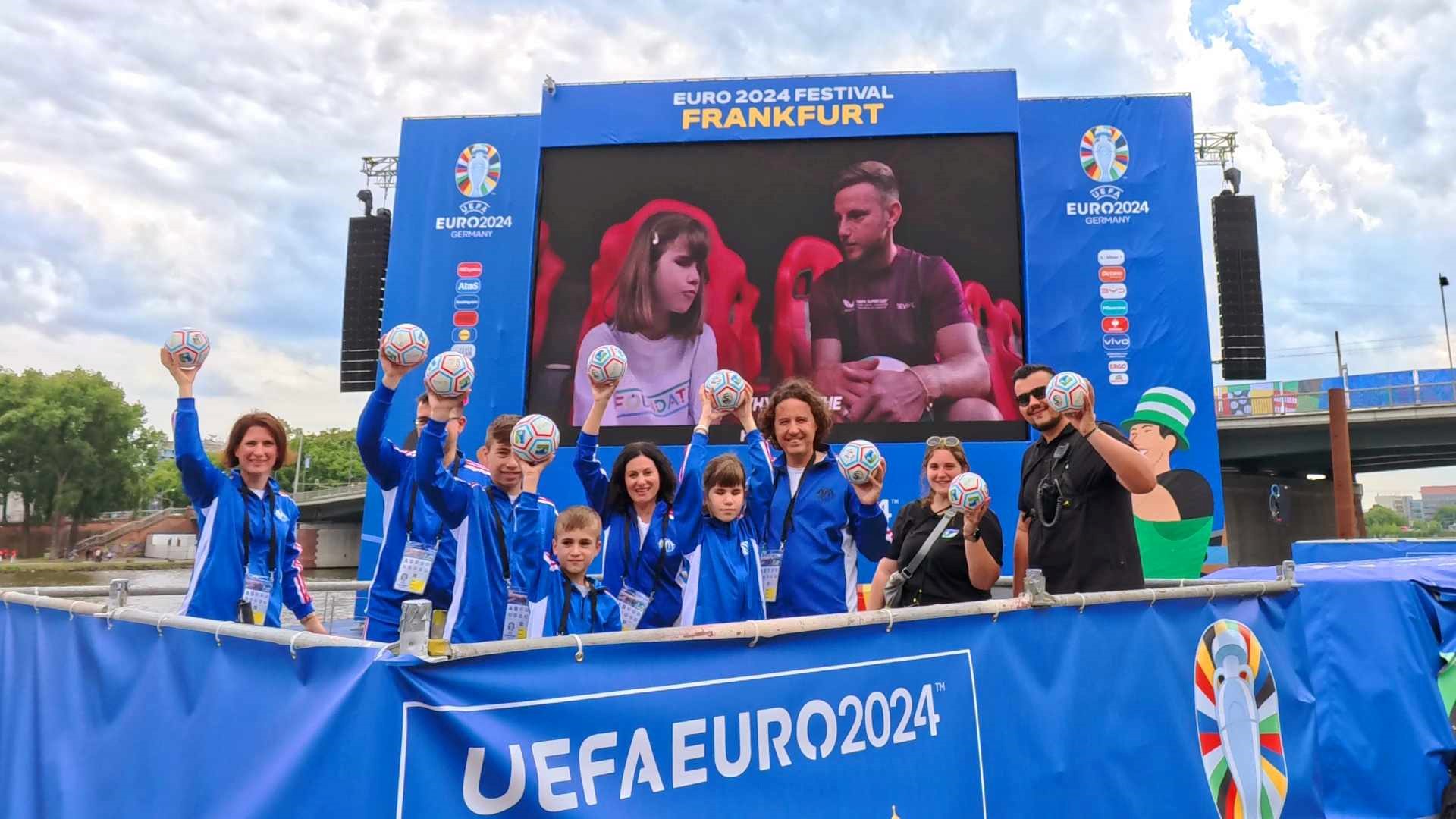 1.000 τυφλά παιδιά σκόραραν στο UEFA EURO 2024