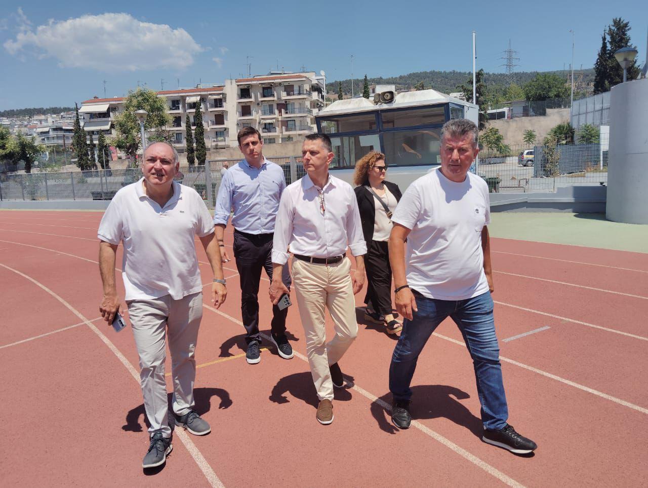 Στο Καυτανζόγλειο ο Μπεκίρης (ΦΩΤΟ)