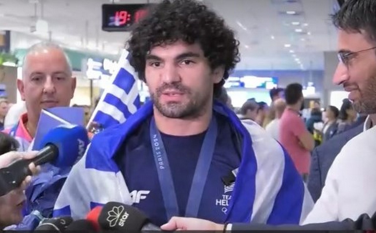 Στην Ελλάδα ο «χάλκινος» Τσελίδης – Γνώρισε την αποθέωση (VIDEO)