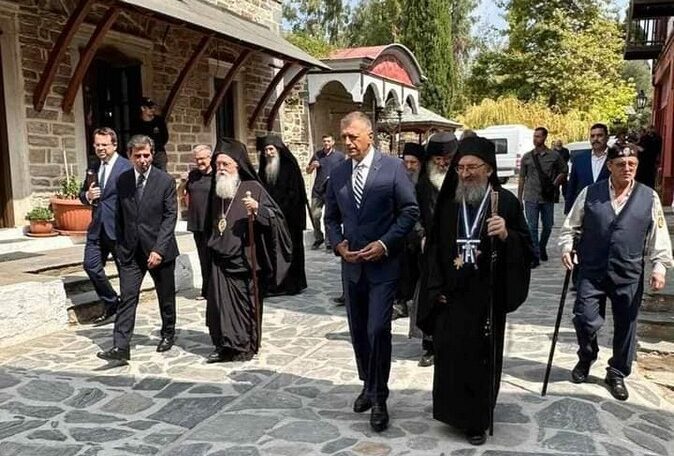 Συγχαρητήρια του δήμου Αριστοτέλη στο νέο Πολιτικό Διοικητή του Αγίου Όρους Αλκιβιάδη Στεφανή