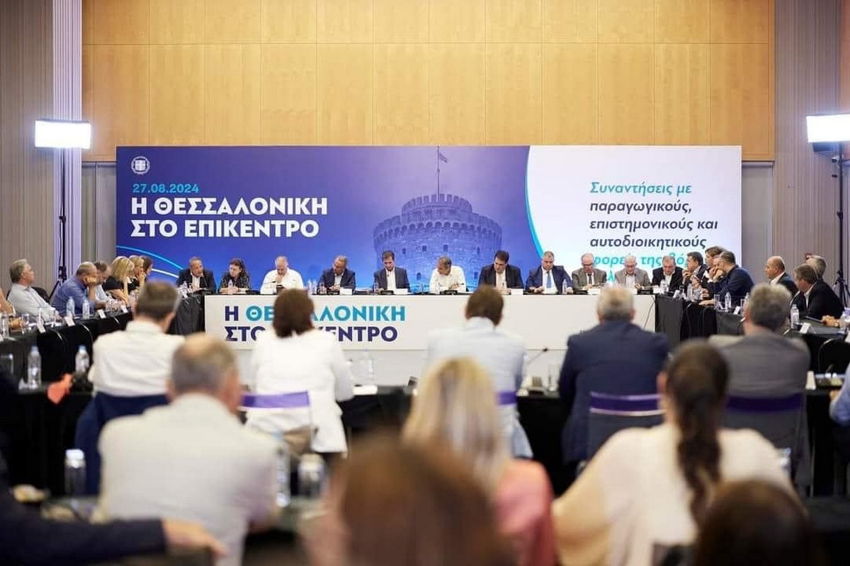 Τα έργα του δήμου Δέλτα στη συνάντηση της δημάρχου με τον πρωθυπουργό