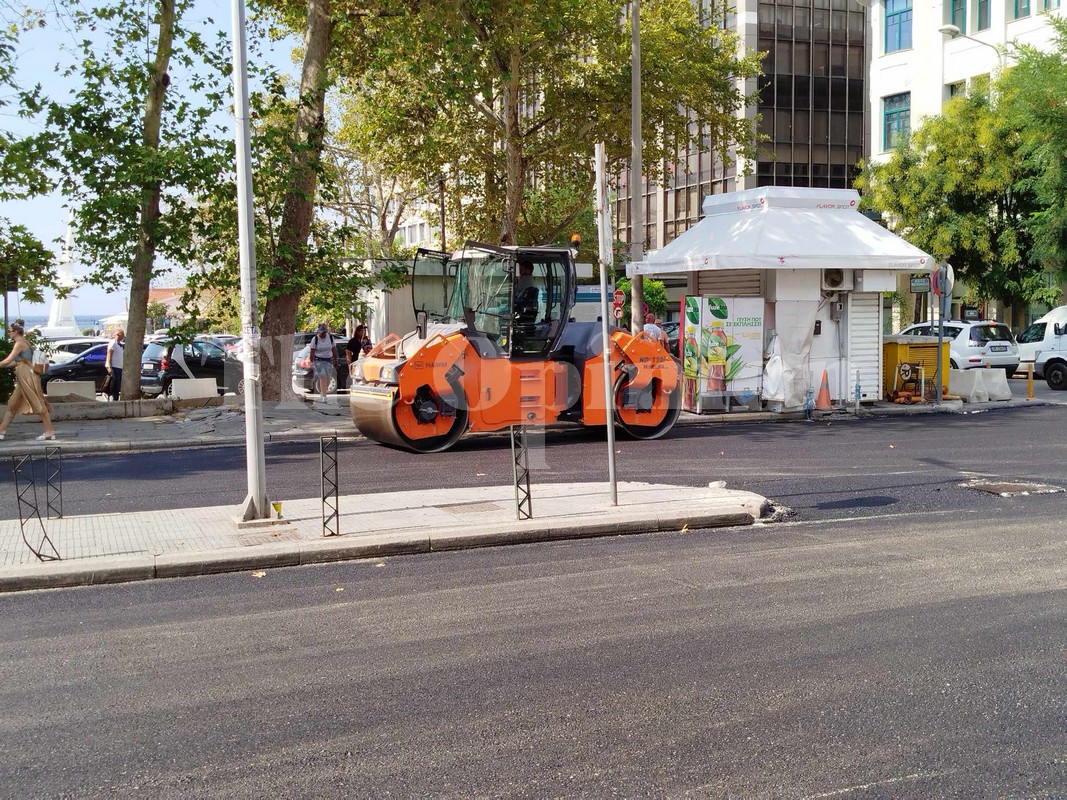 Θεσσαλονίκη: Τι διαφορά θα έχουν οι διαβάσεις μετά τις εργασίες ασφαλτόστρωσης (ΦΩΤΟ)