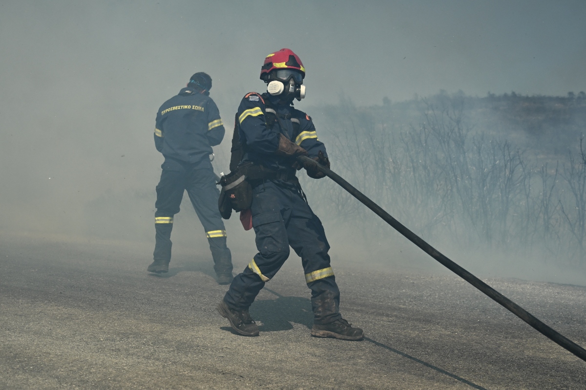 Χάρτης πρόβλεψης πυρκαγιάς: Σε κίτρινο «συναγερμό» το 90% της χώρας – Ποιες περιοχές είναι «πορτοκαλί»