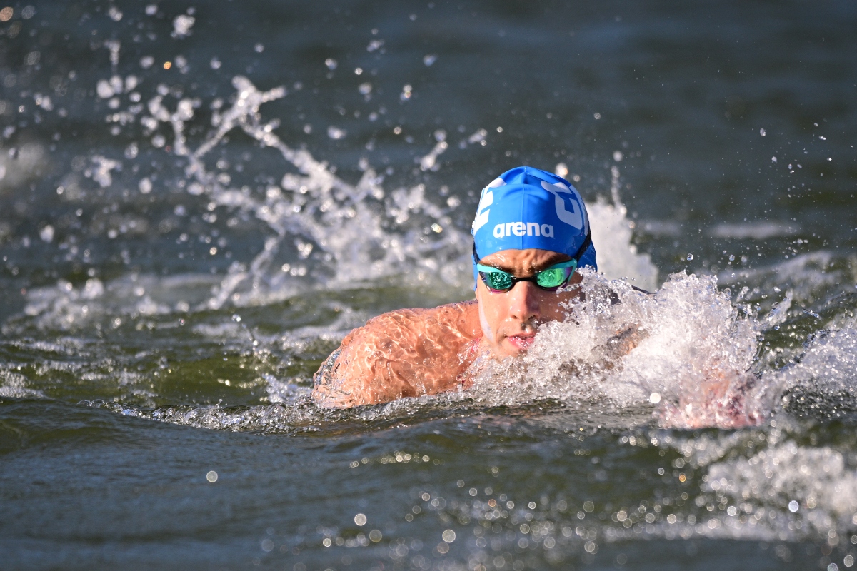 Ολυμπιακοί Αγώνες: 10ος ο Κυνηγάκης στην μαραθώνια κολύμβηση (VIDEO)