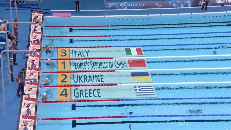 Παραολυμπιακοί Αγώνες: Για τέσσερα εκατοστά εκτός τελικού η ομάδα 4Χ50μ. ελεύθερο mixed 20 πόντων (VIDEO)