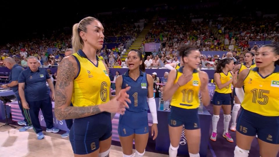 Μοίρασε εγκεφαλικά βολεϊμπολίστρια της Βραζιλίας (VIDEO)