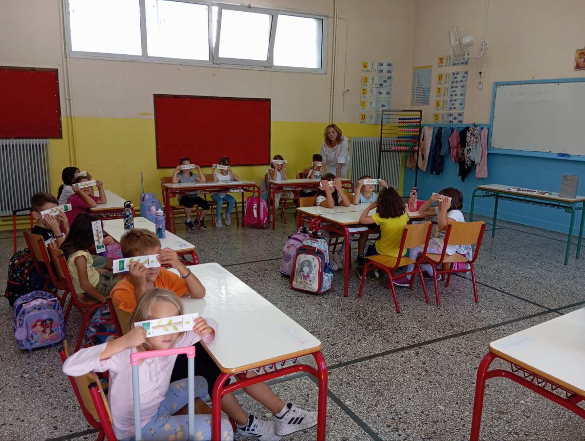 Δήμος Καλαμαριάς: Το «πράσινο» δώρο στα πρωτάκια (ΦΩΤΟ)