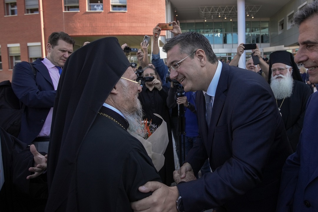 Παρουσία Οικουμενικού Πατριάρχη και Τζιτζικώστα εγκαινιάστηκε η νέα Αίθουσα Πολλαπλών Χρήσεων της Αντιπεριφέρειας Κιλκίς (ΦΩΤΟ)