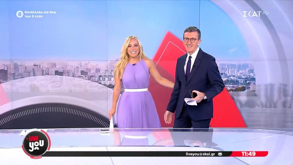 Αναστασοπούλου: Η επιστροφή στον ΣΚΑΪ και η πρεμιέρα με Πορτοσάλτε (VIDEO)