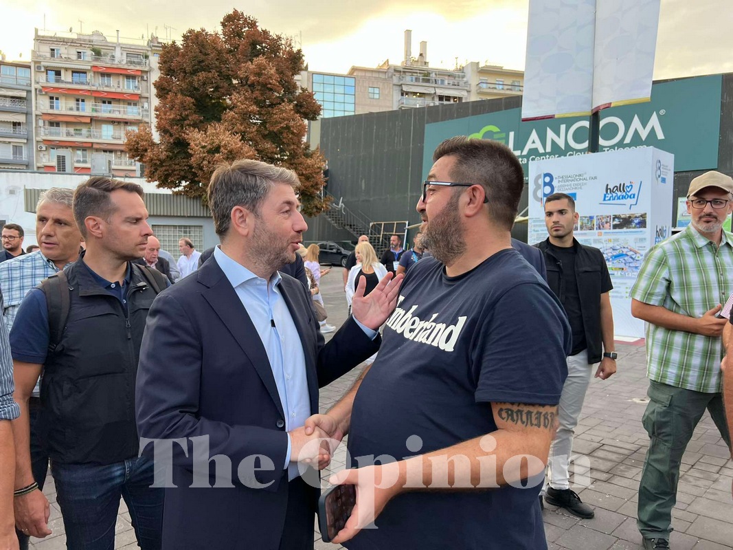 Ανδρουλάκης από ΔΕΘ: Θα παρουσιάσουμε έναν άλλο πολιτικό δρόμο (ΦΩΤΟ+VIDEO)