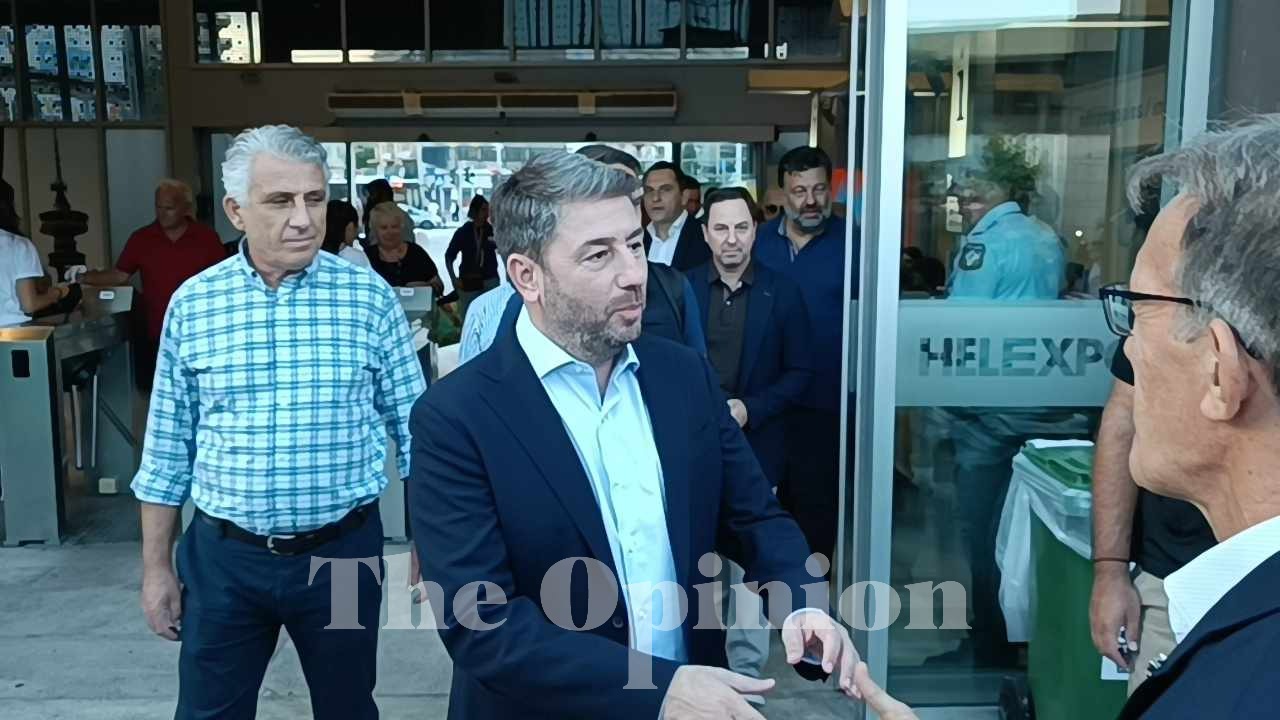 Ανδρουλάκης από ΔΕΘ: Θα παρουσιάσουμε έναν άλλο πολιτικό δρόμο (ΦΩΤΟ+VIDEO)