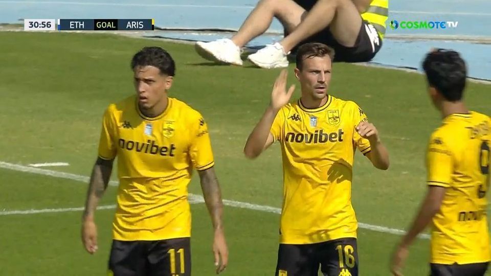 Με γκολ του Νταρίντα στους «16» του κυπέλλου ο Άρης (VIDEO)