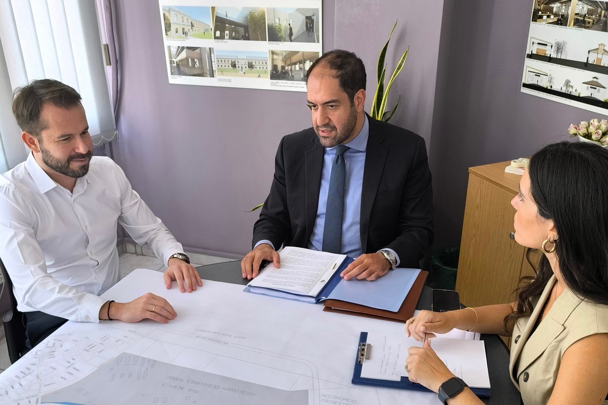 Συνάντηση Ασλανίδη – Κεφαλογιάννη για Μητροπολιτικό Πάρκο Παύλου Μελά και πρώην στρατόπεδο Καρατάσιου