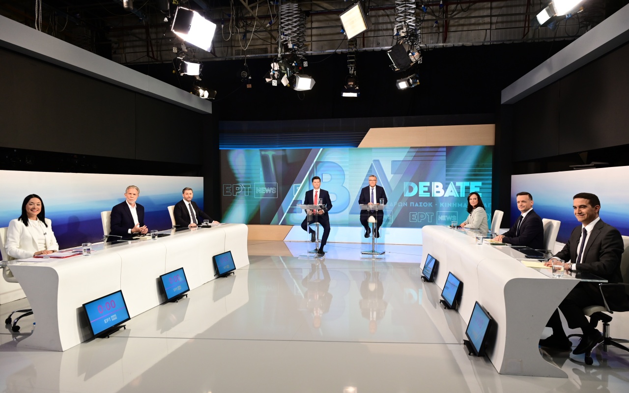 Όλα όσα είδαμε και δεν ακούσαμε στο debate του ΠΑΣΟΚ (ΦΩΤΟ)