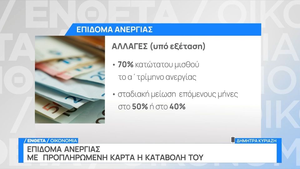 Ριζικές αλλαγές στο επίδομα ανεργίας – Ποιοι δικαιούνται ειδικό «μπόνους» (VIDEO)