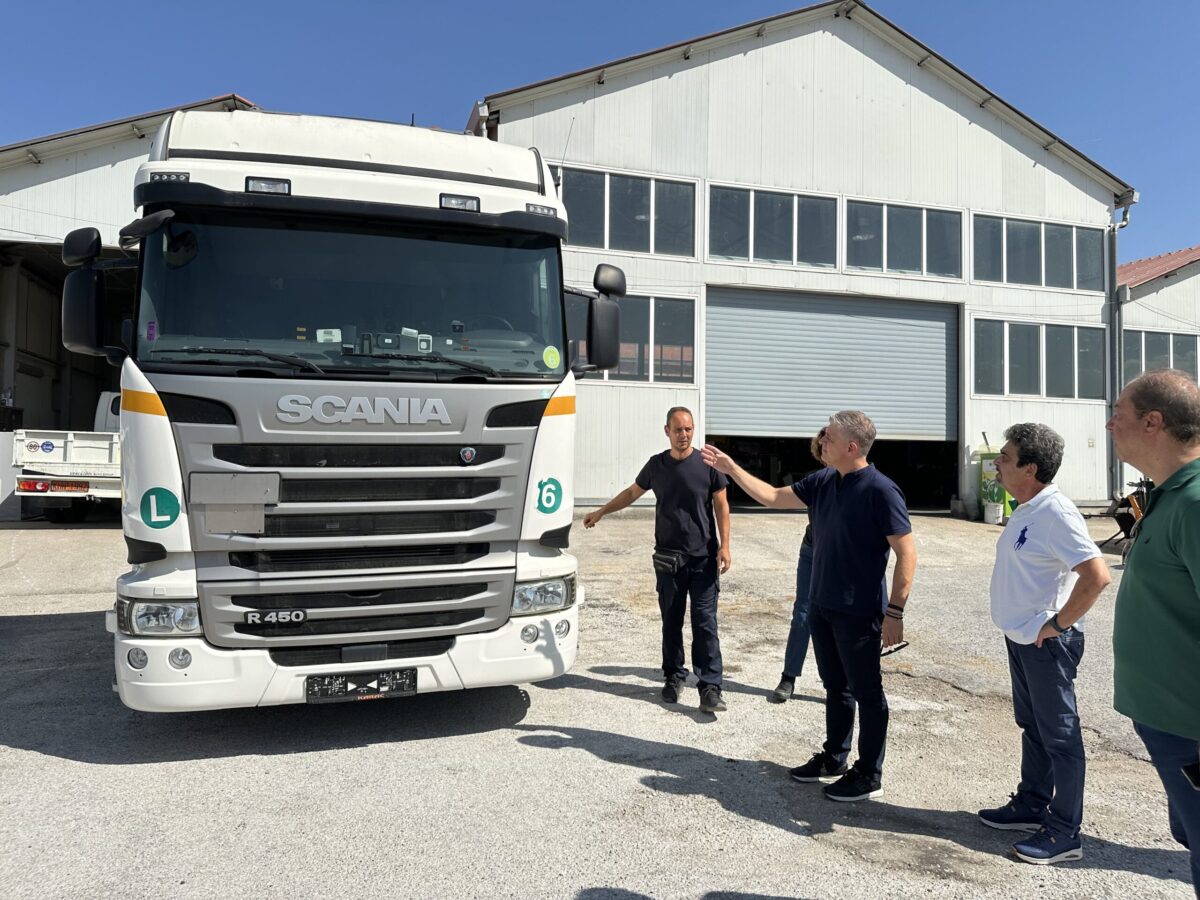 Στο εργοτάξιο της Υποδιεύθυνσης Τεχνικών Έργων της ΜΕΘ ο Γιουτίκας (ΦΩΤΟ)