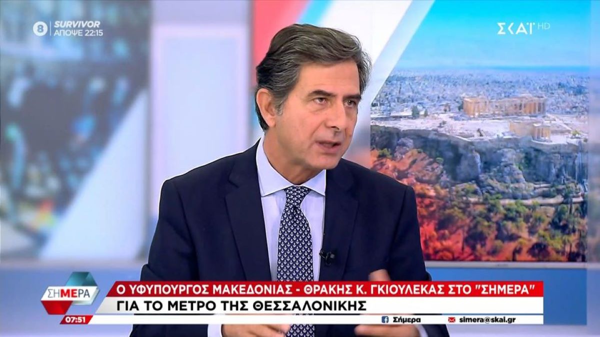 Γκιουλέκας για το Μετρό της Θεσσαλονίκης:« Μπήκα μέσα κι έκανα τον σταυρό μου»