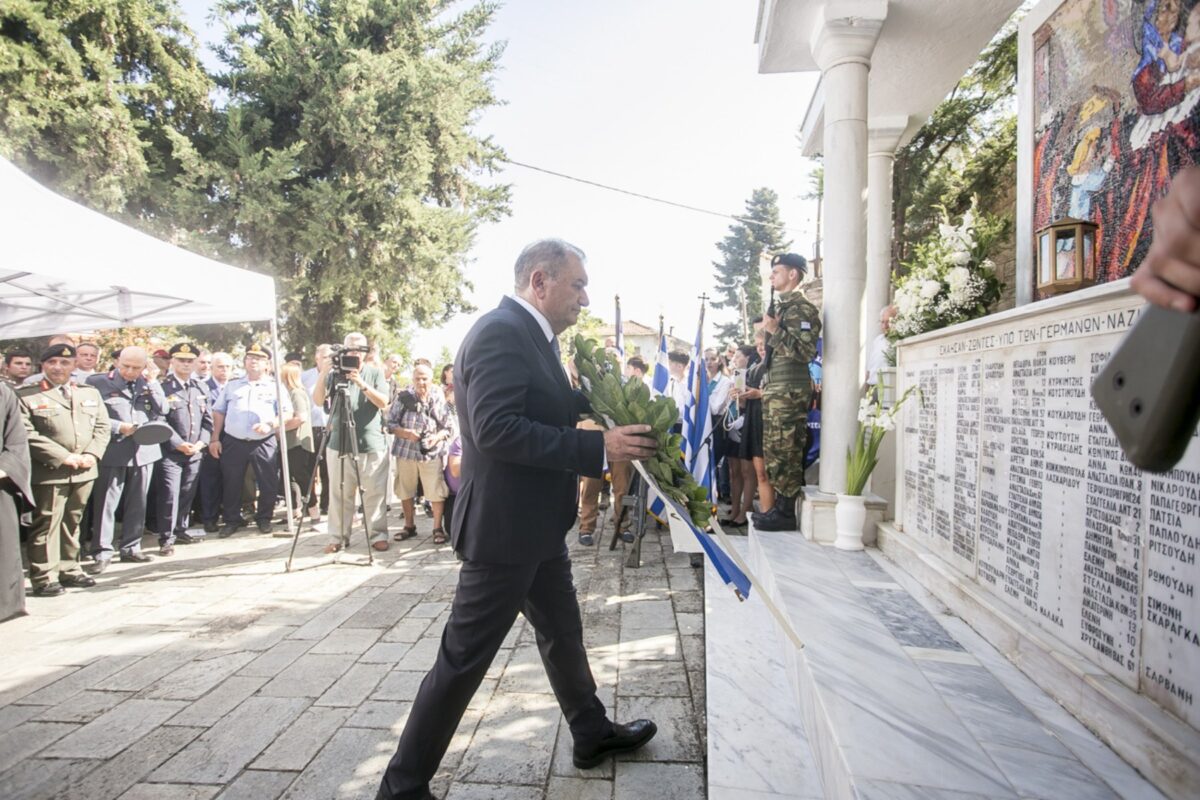 Καϊτεζίδης: «80 χρόνια μετά στέλνουμε το μήνυμα: Γνώση, Μνήμη, Ειρήνη. Δεν ξεχνάμε!»