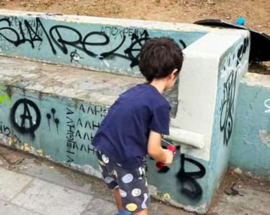 Ο μικρός «βοηθός» του δήμου Θεσσαλονίκης