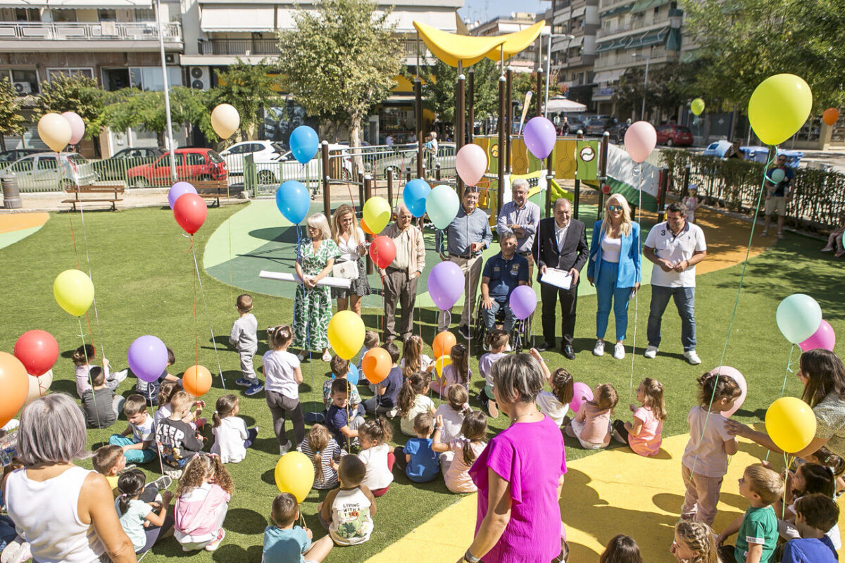 Δήμος Πυλαίας- Χορτιάτη: Έτοιμη η νέα πρότυπη παιδική χαρά «Τα Πυλαιωτάκια»