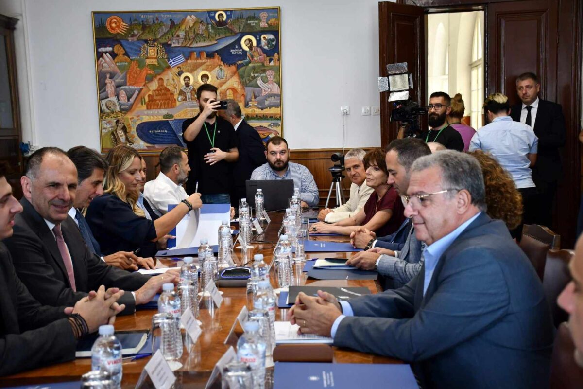 Συνάντηση ΣΕΒΕ με τον Υπουργό Εξωτερικών Γιώργο Γεραπετρίτη- Τι συζητήθηκε