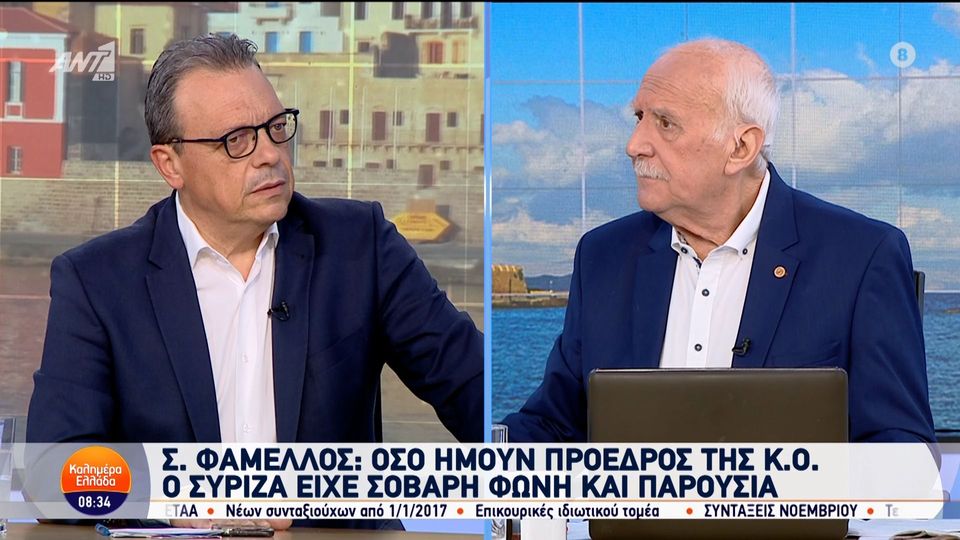 Φάμελλος: Απαράδεκτο να είναι υποψήφιος κάποιος που έχει κάνει εξώδικο στο κόμμα (VIDEO)