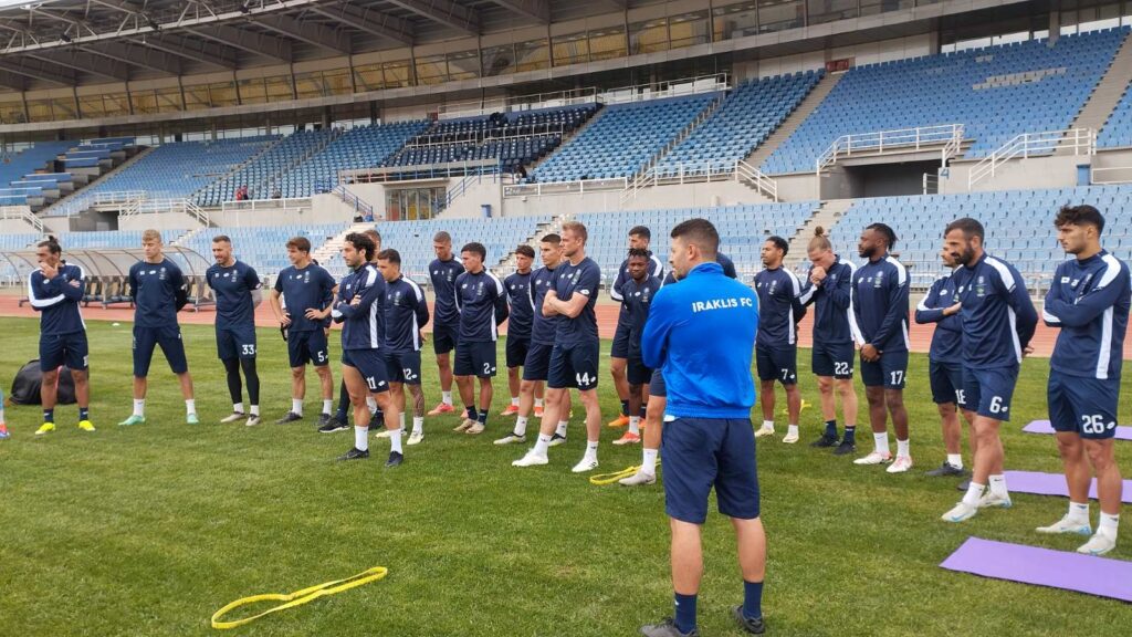 Ηρακλής: Προπόνηση στο Καυτανζόγλειο – Δύο απόντες για Εθνικό Νέου Κεραμιδίου