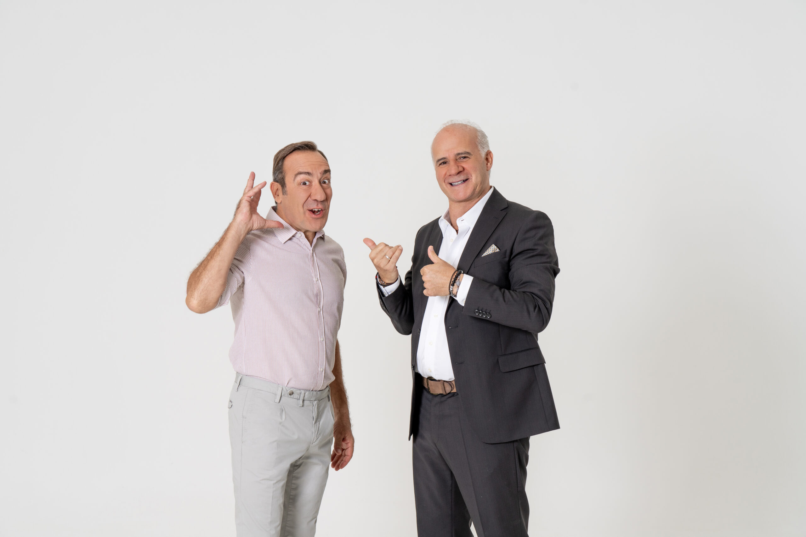 Ο Γιώργος Μητσικώστας και ο Σωτήρης Καλυβάτσης επιστρέφουν στην τηλεόραση