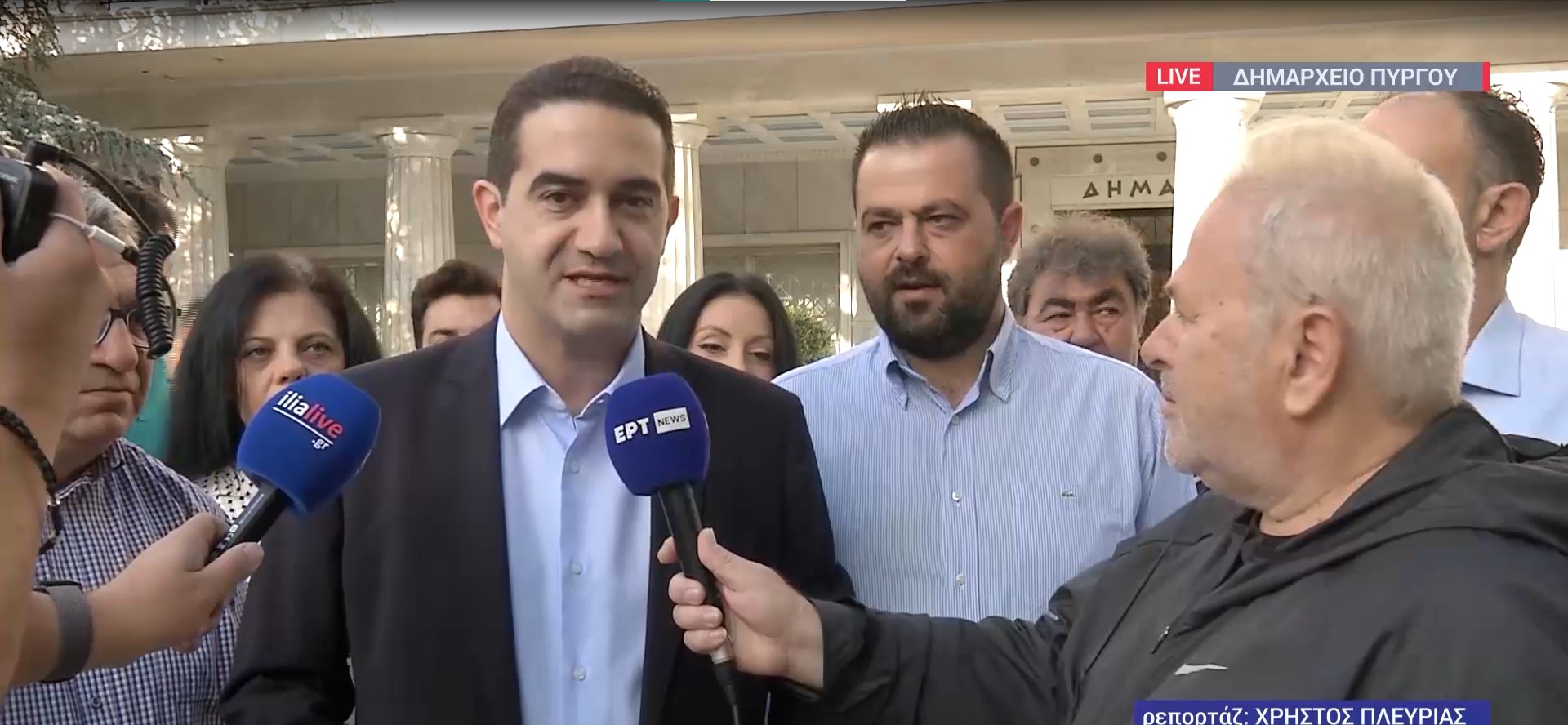 Στο δημαρχείο Πύργου ψήφισε ο Μιχάλης Κατρίνης: Το ΠΑΣΟΚ να γίνει και πάλι μεγάλο και πλειοψηφικό (VIDEO)